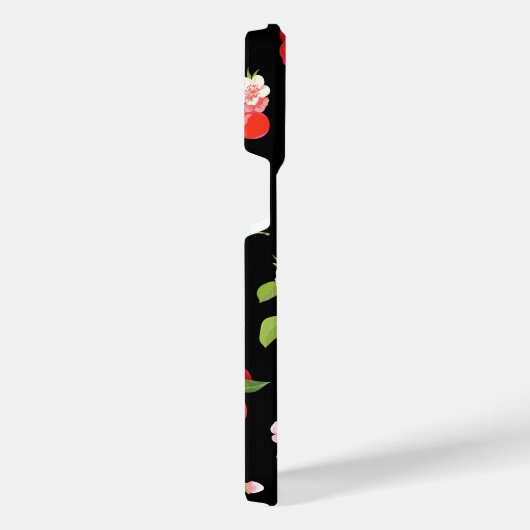 Cherry Muster 2 iPhone Hülle (Rechte Seite)