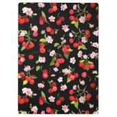 Cherry Muster 2 Klemmbrett (Rückseite)