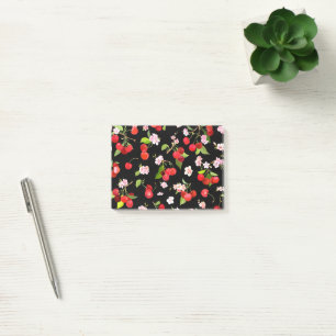 Cherry Muster 2 Post-it Klebezettel
