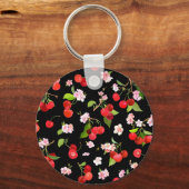 Cherry Muster 2 Schlüsselanhänger (Vorderseite)