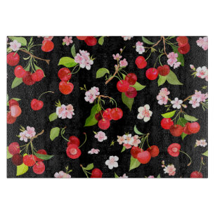 Cherry Muster 2 Schneidebrett