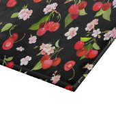 Cherry Muster 2 Schneidebrett (Ecke)