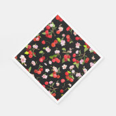 Cherry Muster 2 Serviette (Ecke)