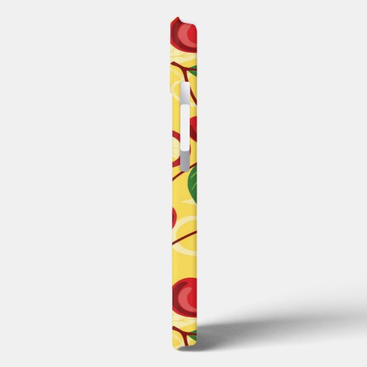 Cherry-Muster Case-Mate iPhone Hülle (Rückseite / Links)