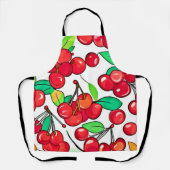 Cherry Muster Design Schürze (Vorderseite)
