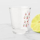 Cherry Muster Papier Cup Niedlichen Sommer Fruchtd Schnapsglas (Links)