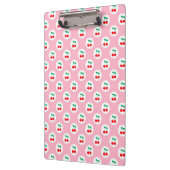 Cherry Muster - Retro Fruit Gift & Decke Klemmbrett (Links)