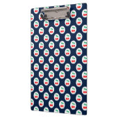 Cherry Muster - Retro Fruit Gift & Decke Klemmbrett (Links)