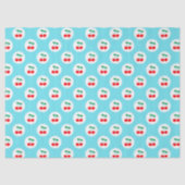 Cherry Muster - Retro Fruit Gift & Decke Seidenpapier (Vorderseite)