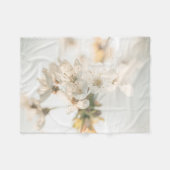 Cherry Nature Foto Fleecedecke (Vorderseite (Horizontal))