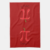 Cherry Niedlich Mathe Pi Day Backen Küchentuch (Vertikal)