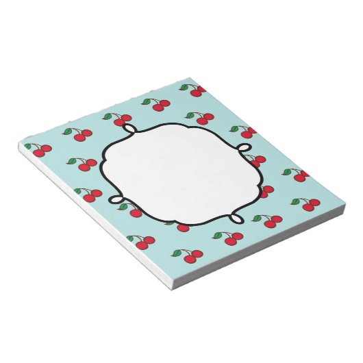Cherry Notepad Gift Notizblock (angewinkelt)