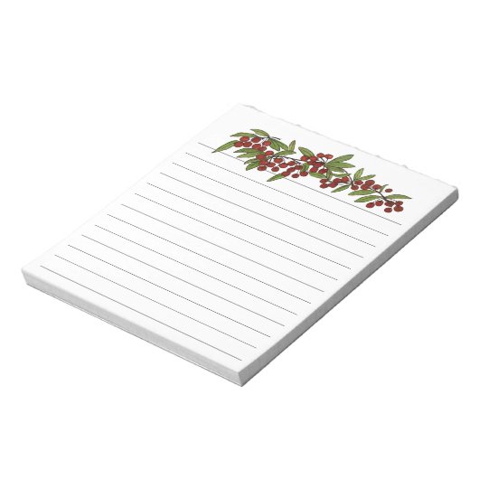 Cherry Notepad Notizblock (Rotiert)