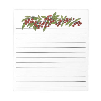 Cherry Notepad Notizblock