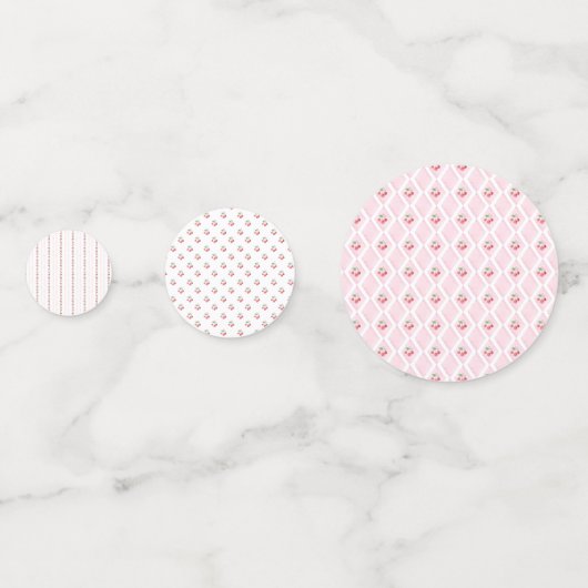 Cherry oben | BRAUTPARTY Konfetti (Rückseiten)