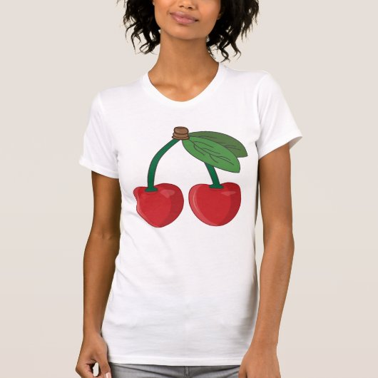 Cherry oben T-Shirt (Vorderseite)