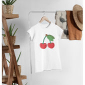 Cherry oben T-Shirt