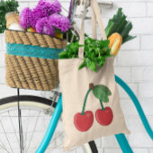 Cherry oben tragetasche