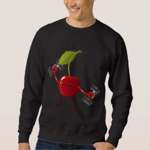 Cherry, Obstkostüm Workout Bodybuilding Lift Gy Sweatshirt