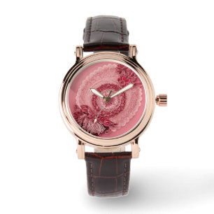 Cherry on Pie AI art Armbanduhr