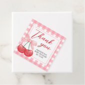 Cherry on Top Baby Shower Geschenkanhänger (Beispiel)