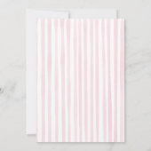 Cherry on top baby shower Invitation Einladung (Rückseite)