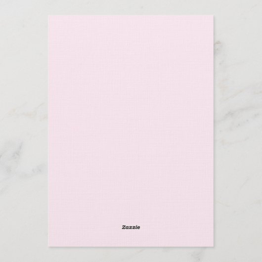 Cherry On Top Bridal Shower Coquette Bow Einladung (Rückseite)