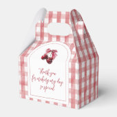 Cherry On Top Coquette Bow Birthday Geschenkschachtel (Rückseite)