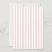 Cherry on Top Coquette Bow Thank You Card  Dankeskarte (Rückseite)