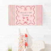 Cherry on Top Geburtstag Banner (Insitu)
