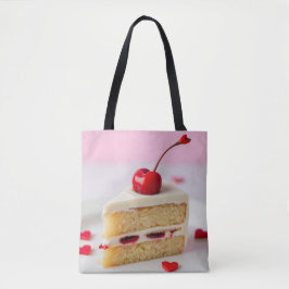 Cherry Ontop Vanilla Cake Einkaufsliste Tasche