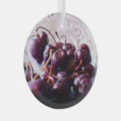 Cherry Ornament Aus Glas (Vorderseite Rechts)