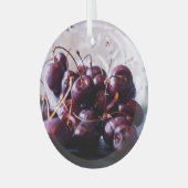 Cherry Ornament Aus Glas (Vorderseite links)