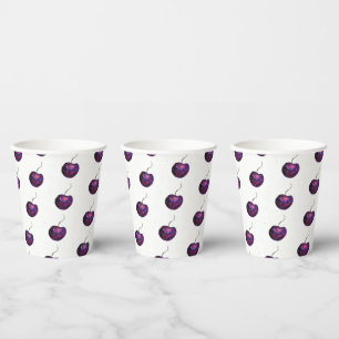 Cherry Paper Cups Pappbecher