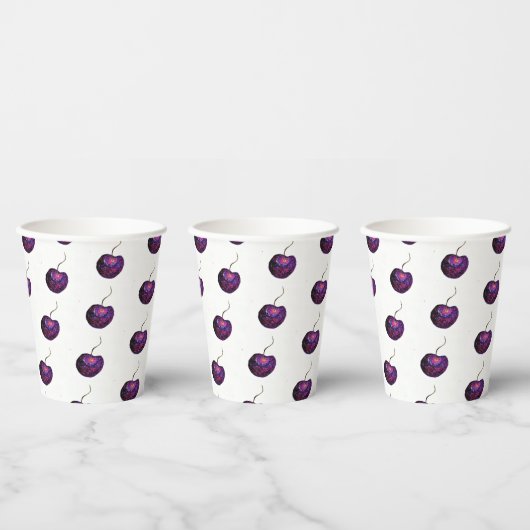 Cherry Paper Cups Pappbecher (Multi)