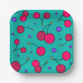 Cherry Paper Plates Pappteller (Vorderseite)