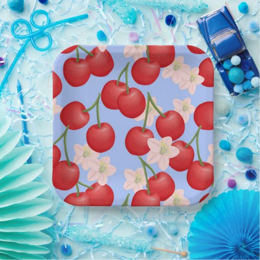 Cherry Paper-Teller Pappteller (Party)