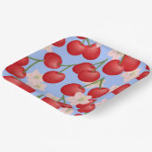 Cherry Paper-Teller Pappteller (Gewinkelt)