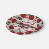 cherry pappteller (Schrägansicht)