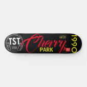 CHERRY PARK 1990 SKATEBOARD/JMT USA SKATEBOARD (Horizontal)