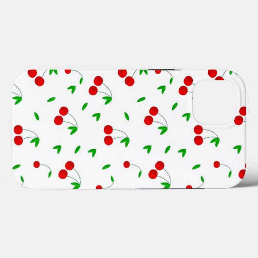 Cherry Pattern, beliebtes Design, Case-Mate iPhone Hülle (Rückseite (Horizontal))