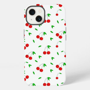 Cherry Pattern, beliebtes Design, iPhone 13 Hülle