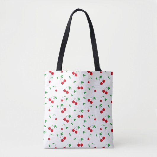 Cherry Pattern Easy Cherry Zeichnend Kirsche Art C Tasche (Vorderseite)