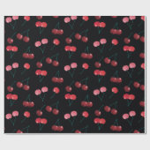 Cherry Pattern Geschenkpapier (Flach)
