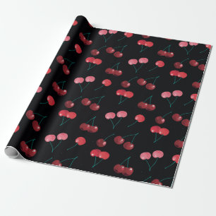 Cherry Pattern Geschenkpapier