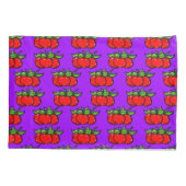 Cherry Pattern Kissenbezug (Rückseite)