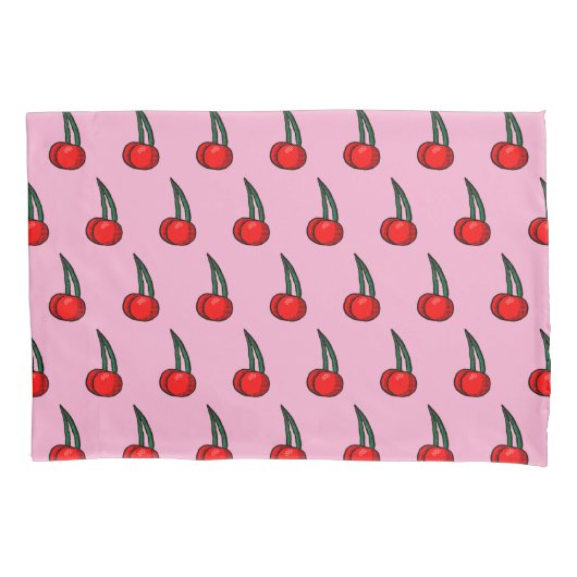 Cherry Pattern Kissenbezug (Vorderseite)