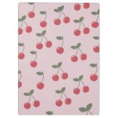 Cherry Pattern Klemmbrett (Rückseite)