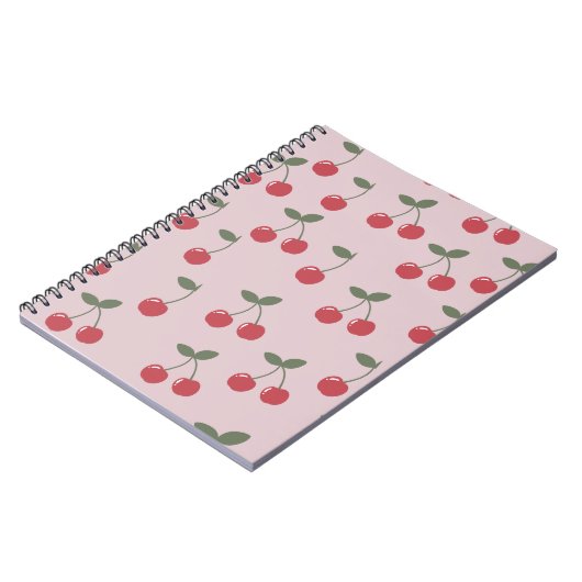 Cherry Pattern Notizblock (Linke Seite)