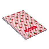 Cherry Pattern Notizblock (Rechte Seite)